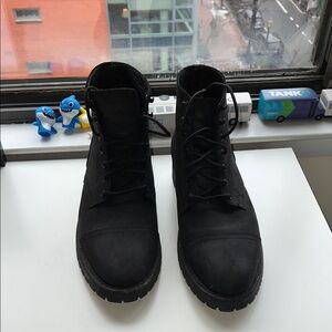 Thursday Boot Company Black Boots with Matte Finish